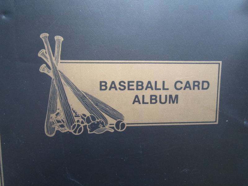 lot 1 image: Baseball card album full of Twins c...