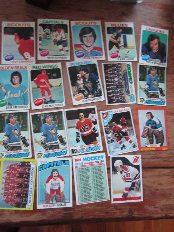 lot 40 image: Lot of misc 1970s hockey cards...