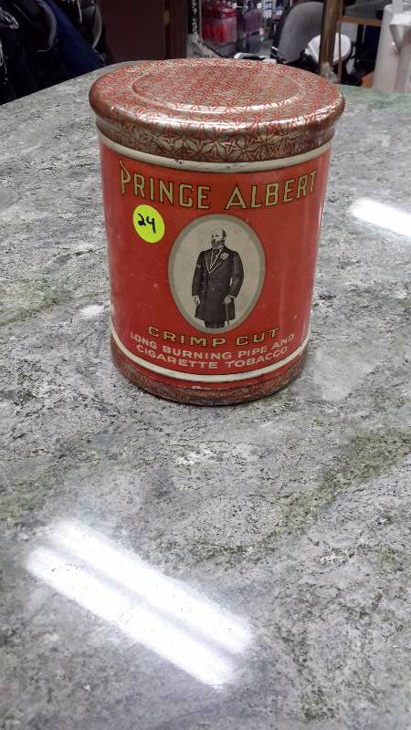 Prince Albert tin