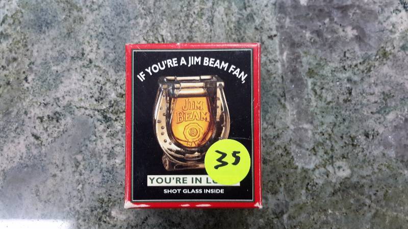 Jim Beam shot glass