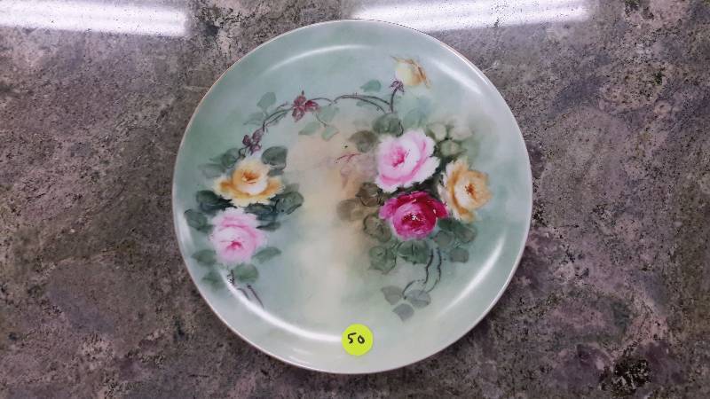 Ceramic plate from E. Stoker