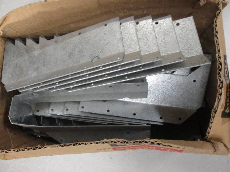 lot 13 image: 16 ga skewed rt joist hanger  qty  ...