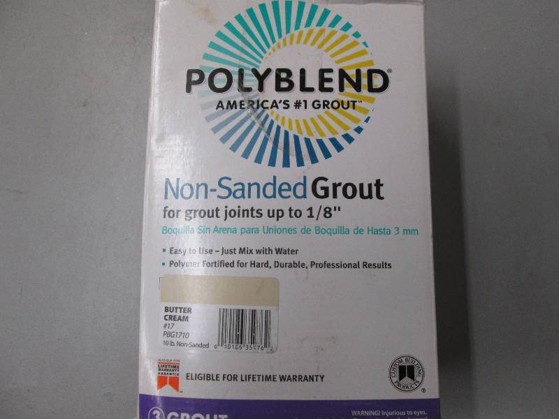 lot 59 image: 1 new 10 lb box of polyblend non sa...
