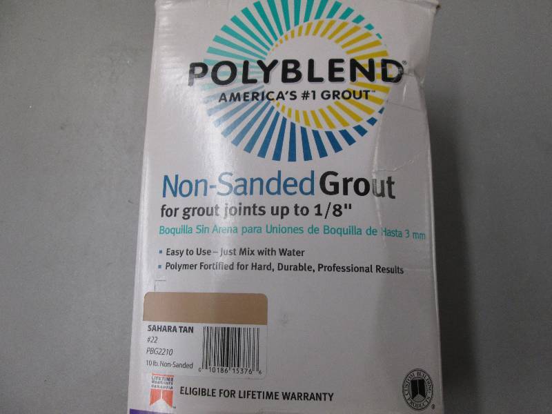 lot 67 image: 1 new 10 lb box of polyblend non sa...