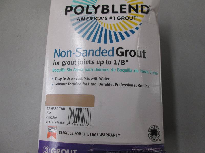 lot 68 image: 1 new 10lb box of polyblend non san...