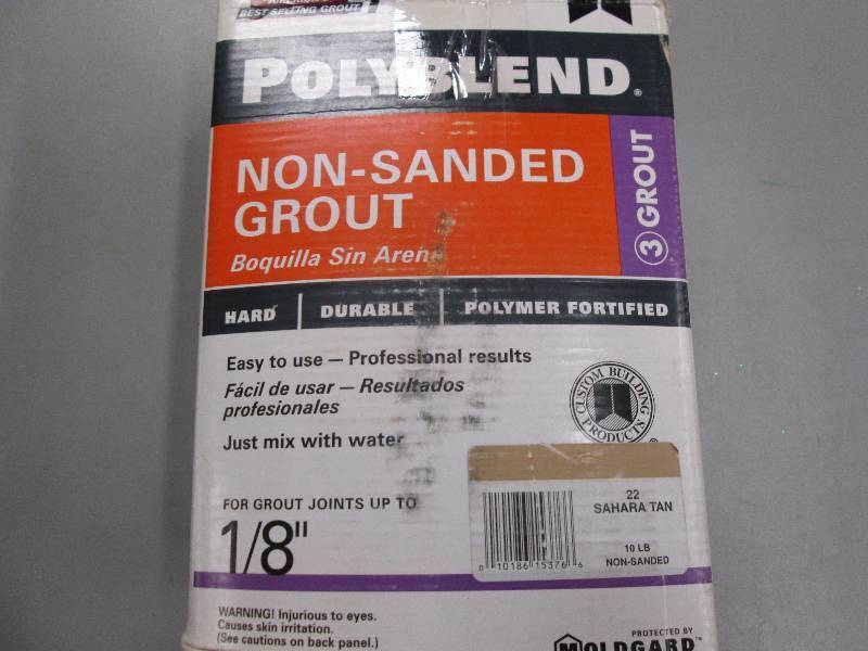 lot 78 image: 1 new 10lb box of poly blend non sa...