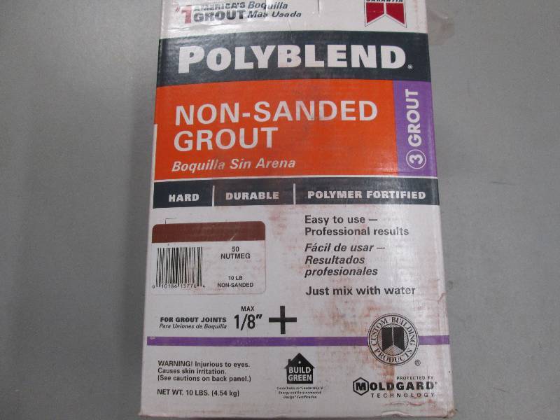 lot 89 image: 1 new 10lb box of poly blend non sa...