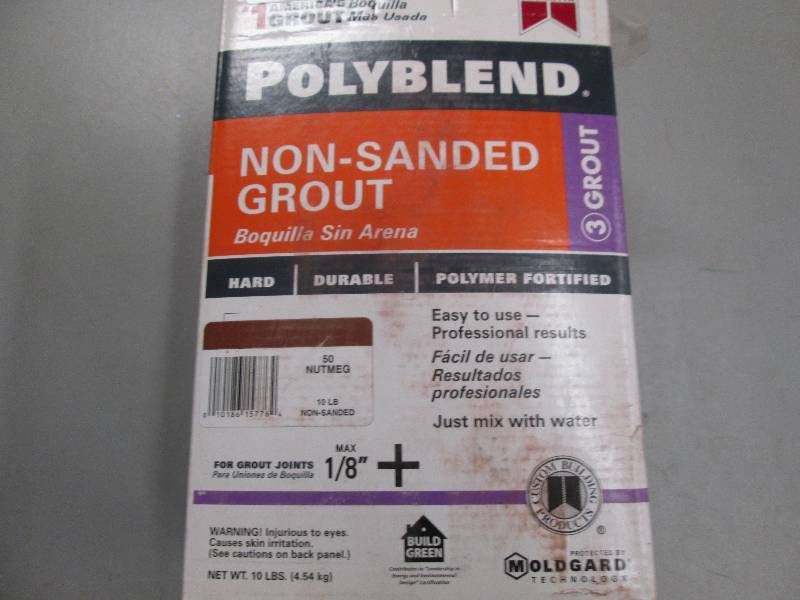 lot 90 image: 1 new 10lb box of poly blend non sa...
