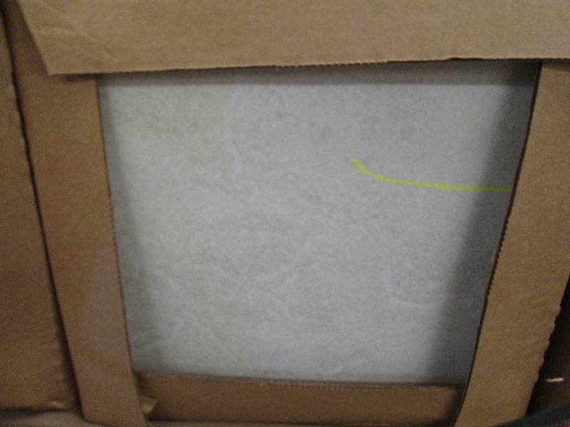 lot 122 image: 3 boxes of 12x12 tile 12 pcs per bo...