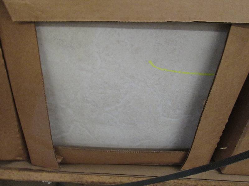lot 127 image: 3 boxes of 12x12 tile 12 pcs per bo...