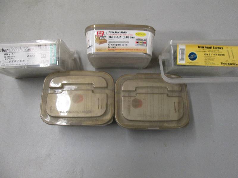 lot 147 image: 3-1lb packages of griprite 16d 3-1...