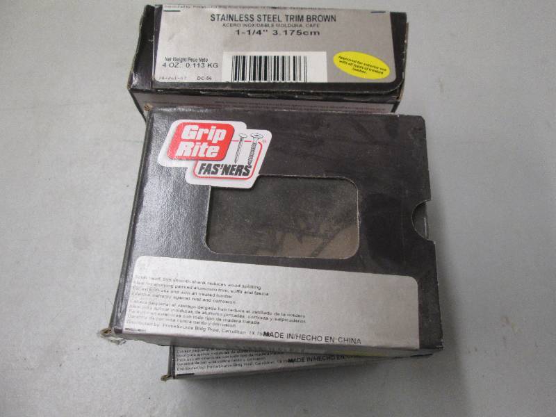 lot 148 image: 3-4 oz packages of stainless steel...