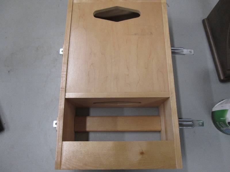 lot 150 image: 1 cabinet 19 tall13 wide and 5 d...