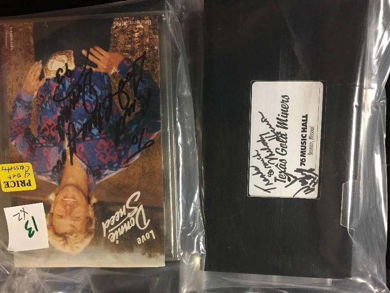 Autographed Cassettes & VHS