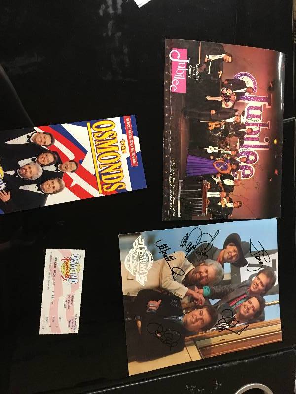 Osmond Brothers Memorabilia
