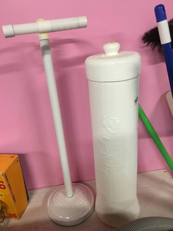 Toilet Paper Holder & Storage