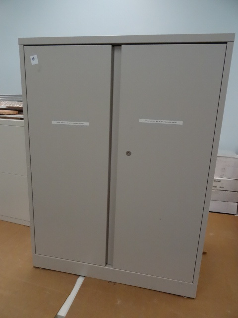 2 door metal cabinet