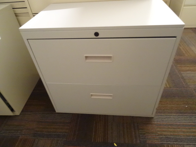 30 metal 2 drawer lateral file.