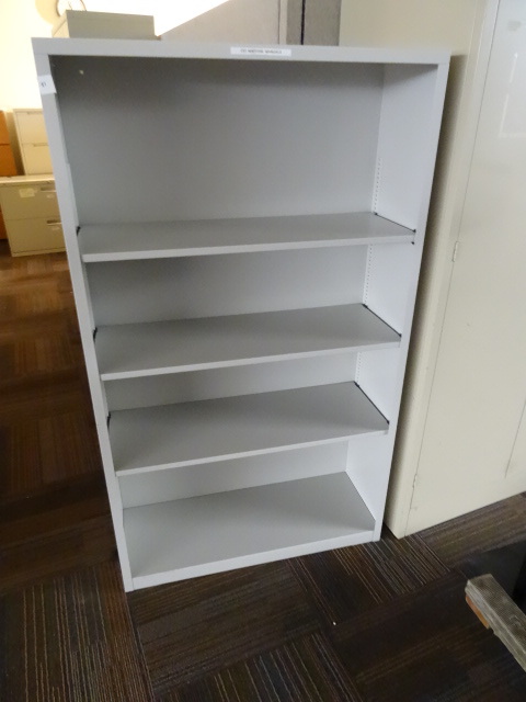 Metal book shelf
