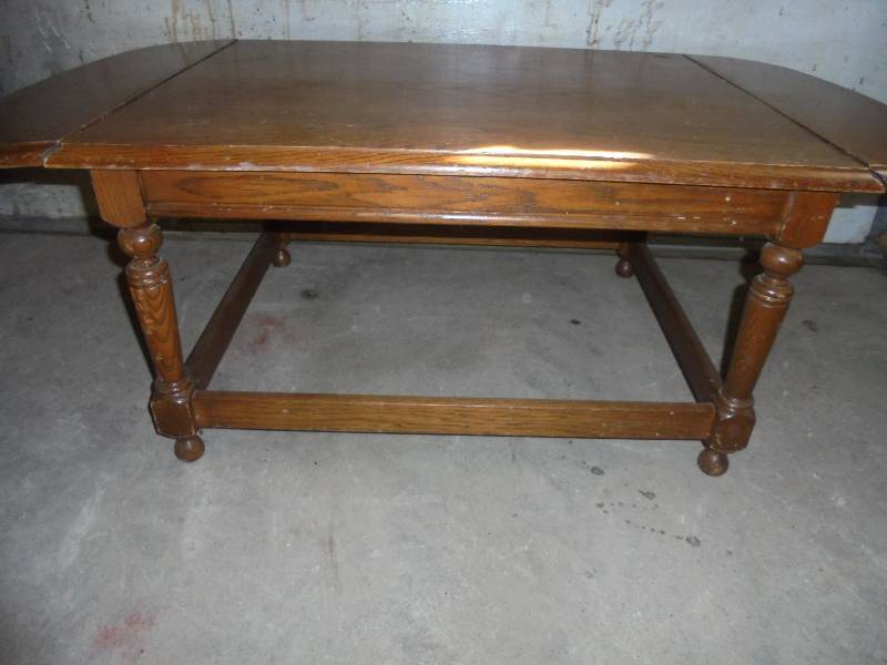 Wood Coffee Table, 16x44x29