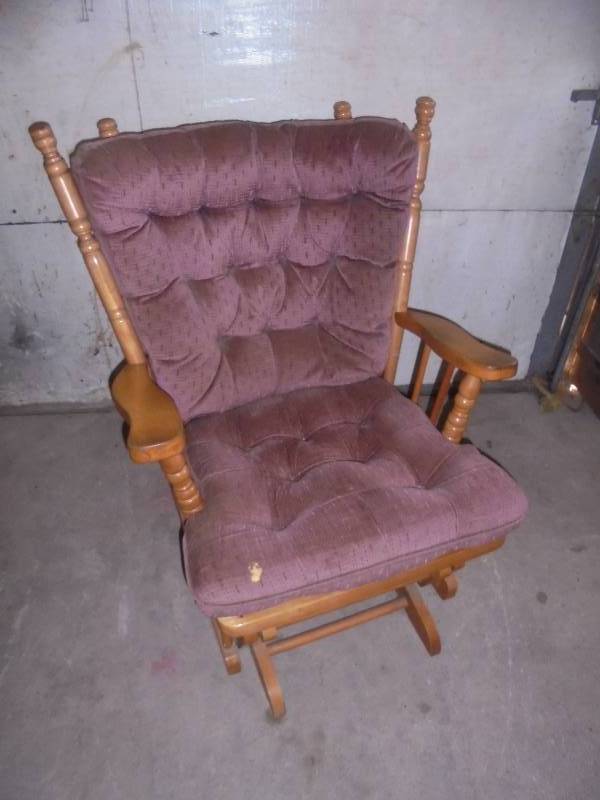 Wood Rocking Chair, 35x25x23