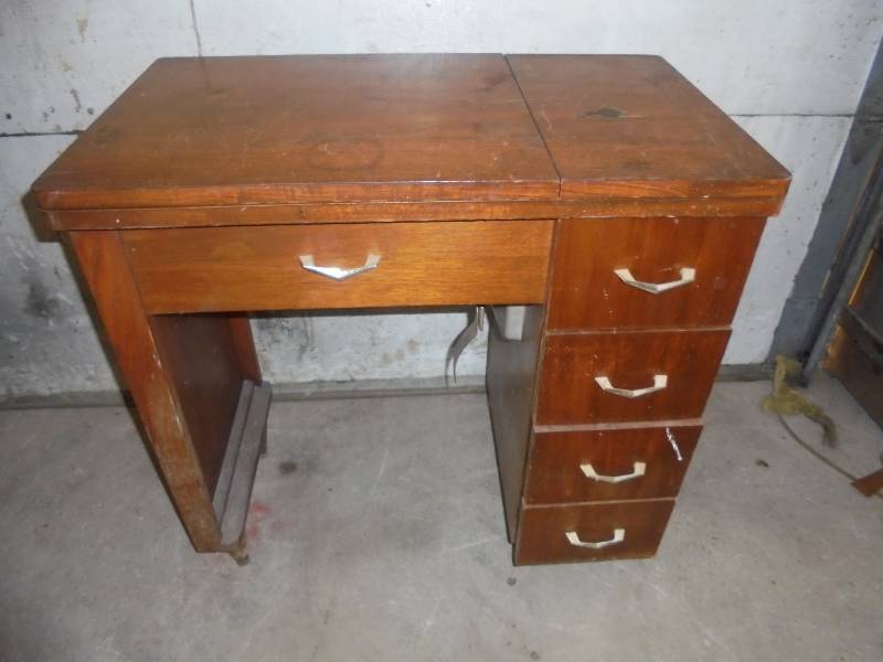 Sewing Machine Cabinet - no sewing machine. 31x30x17