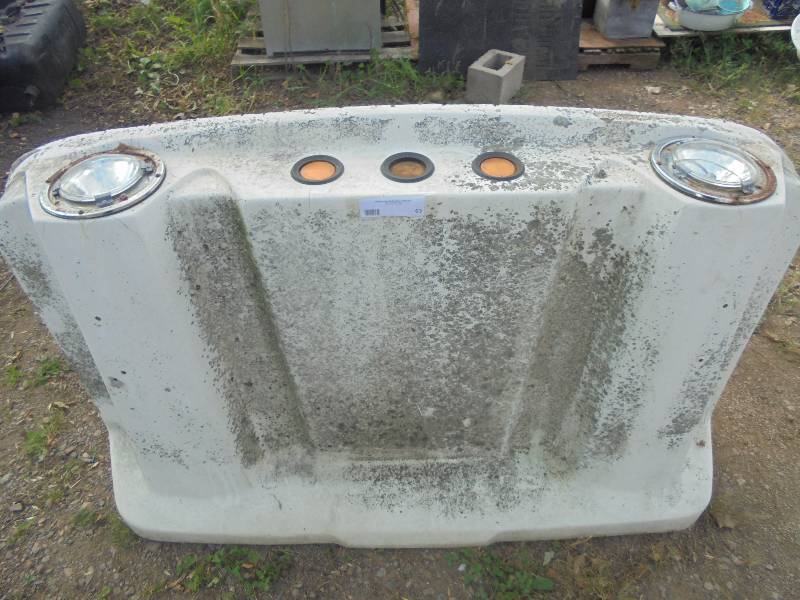 Vintage Ambulance Top with Lights, Fiberglass