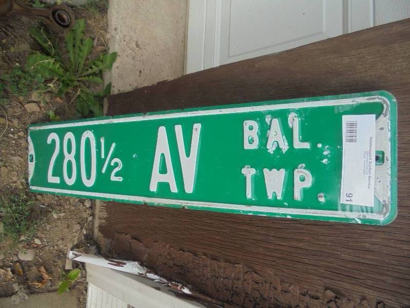 Green Street Sign