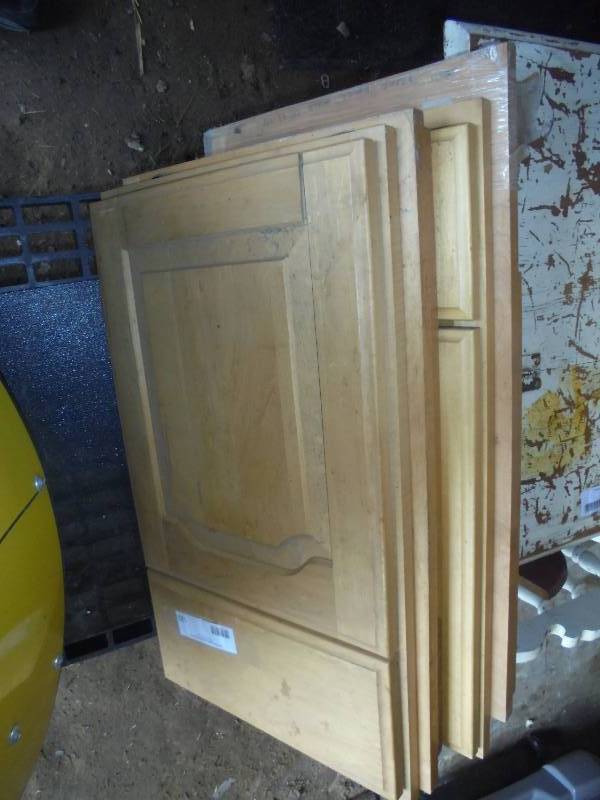 Lot - Crystal Cabinet Doors, 15x27