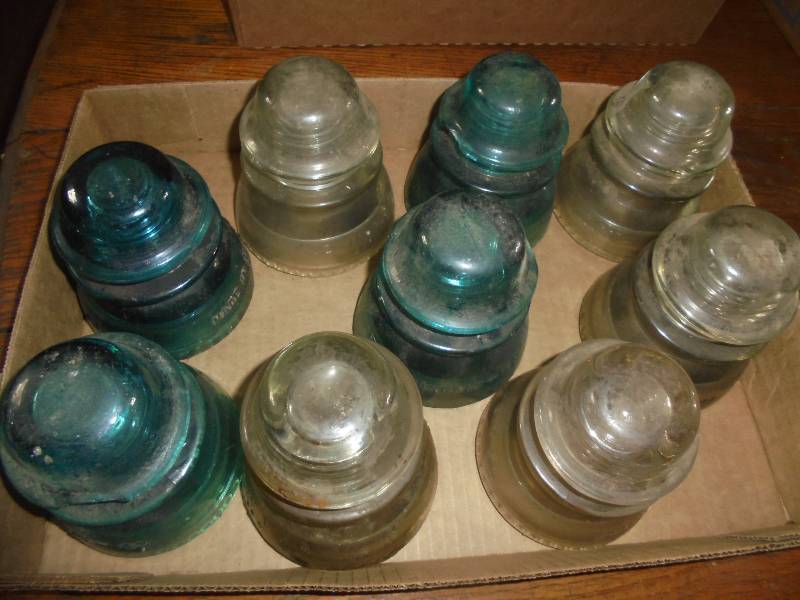 Lot - Glass Insulators