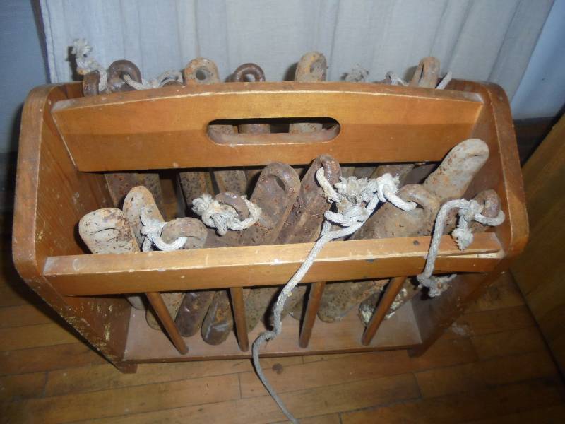 Lot - WindowDoor Weights in Rack