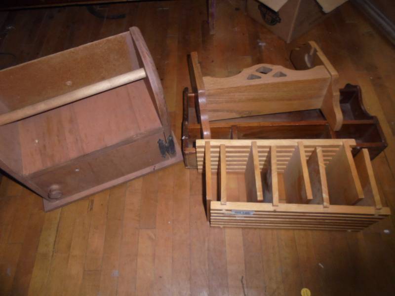 Lot - Misc Wood Shelving