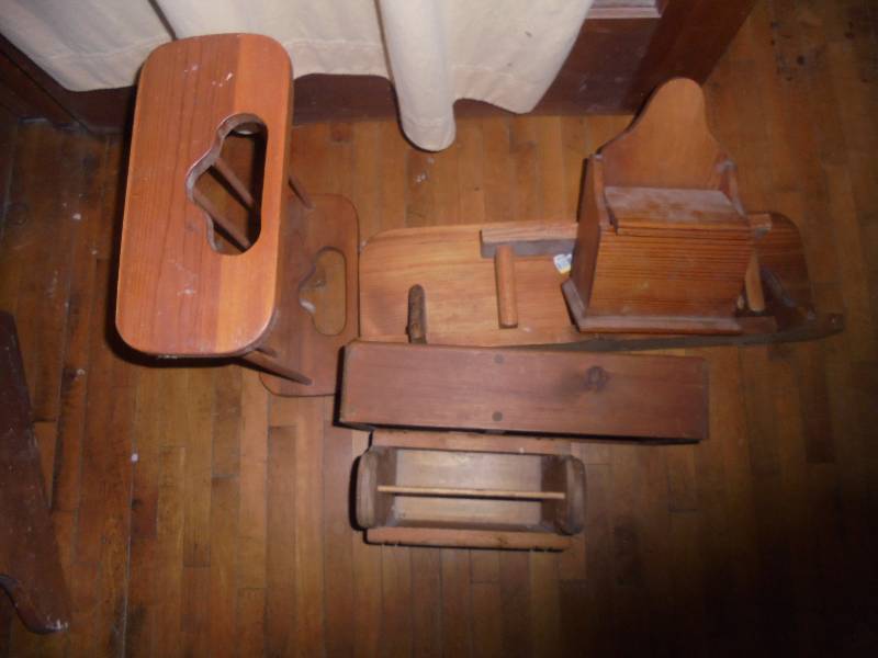 Lot - Misc Wood Shelving