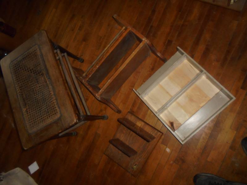 Lot - Misc Wood Shelving