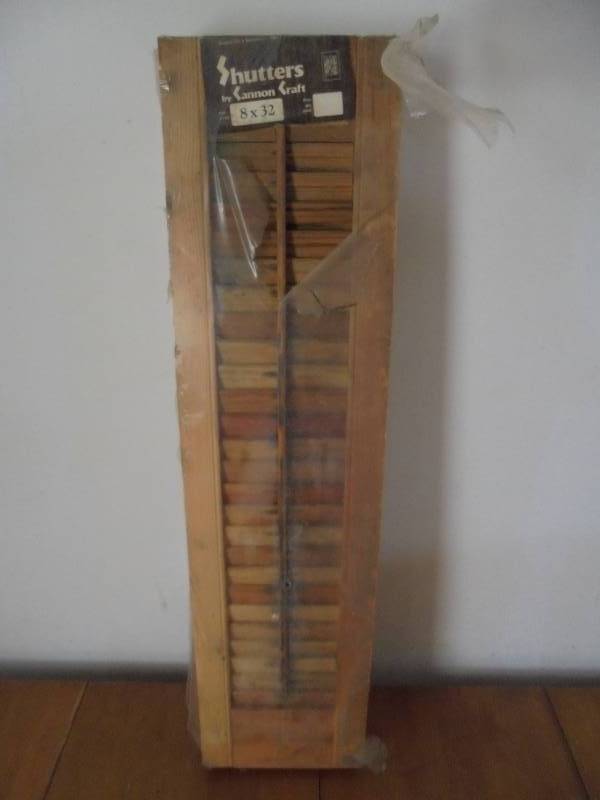 Lot - Pack of New Wood Shutters