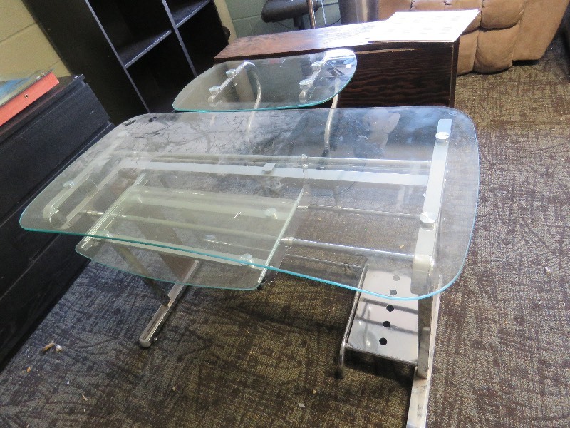 Glass Desk
