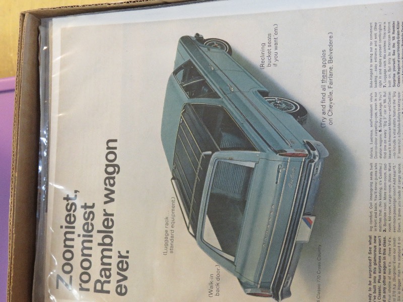 VintageAntique Car Advertisements