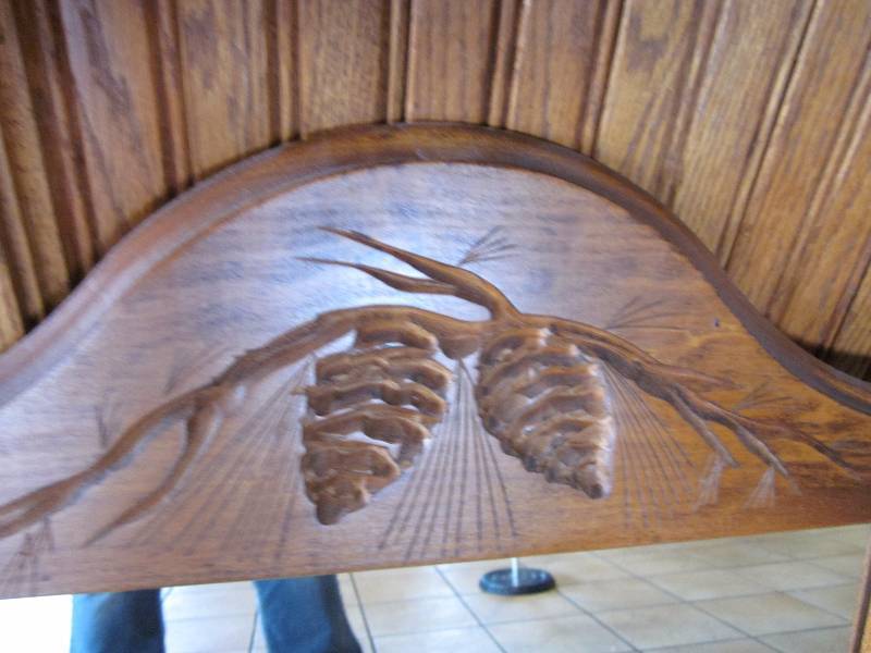 Pine Framed Mirror