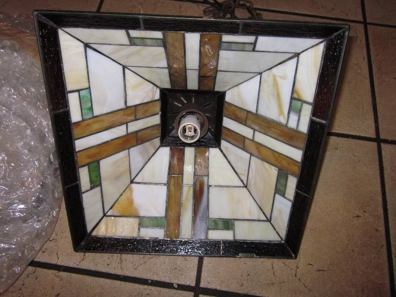 Pair of Tiffany Light Fixtures