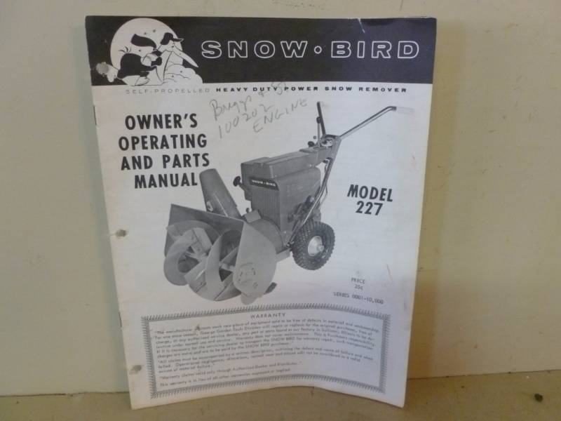 lot 64 image: Vintage Manual