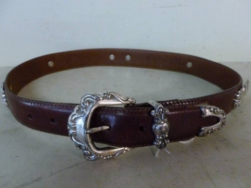 lot 99 image: Leather Belt