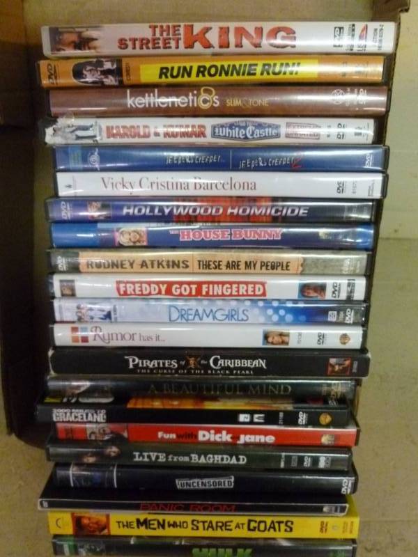 lot 145 image: DVD Movies