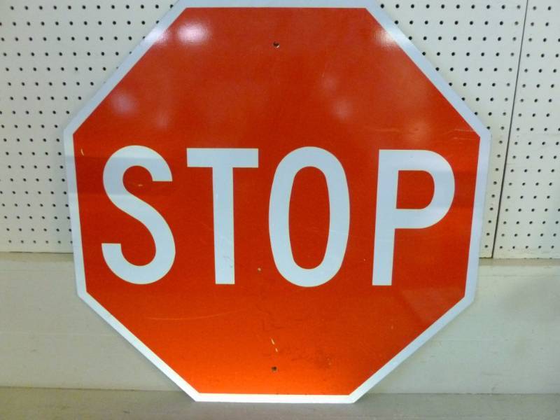 lot 162 image: Stop Sign