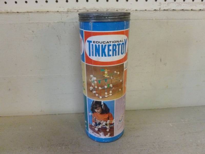 lot 199 image: Vintage Tinkertoys