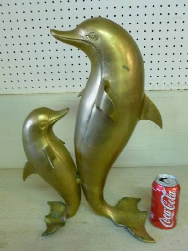 lot 201 image: Cast Brass Decoration