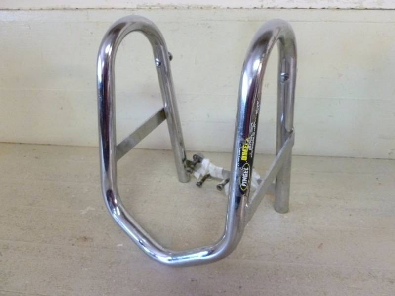 lot 248 image: Motorcycle Tire Rack