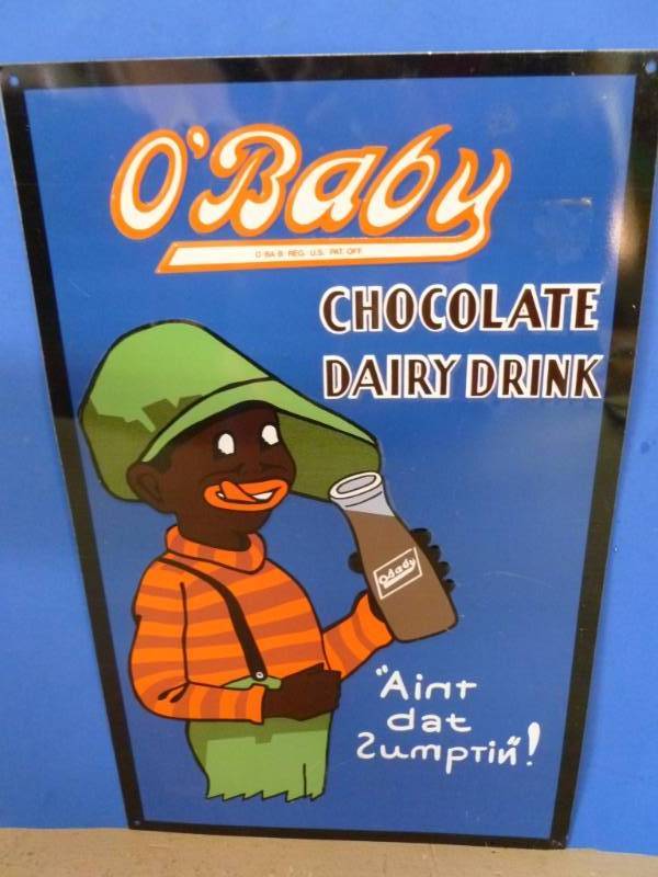 lot 354 image: Vintage Metal Sign
