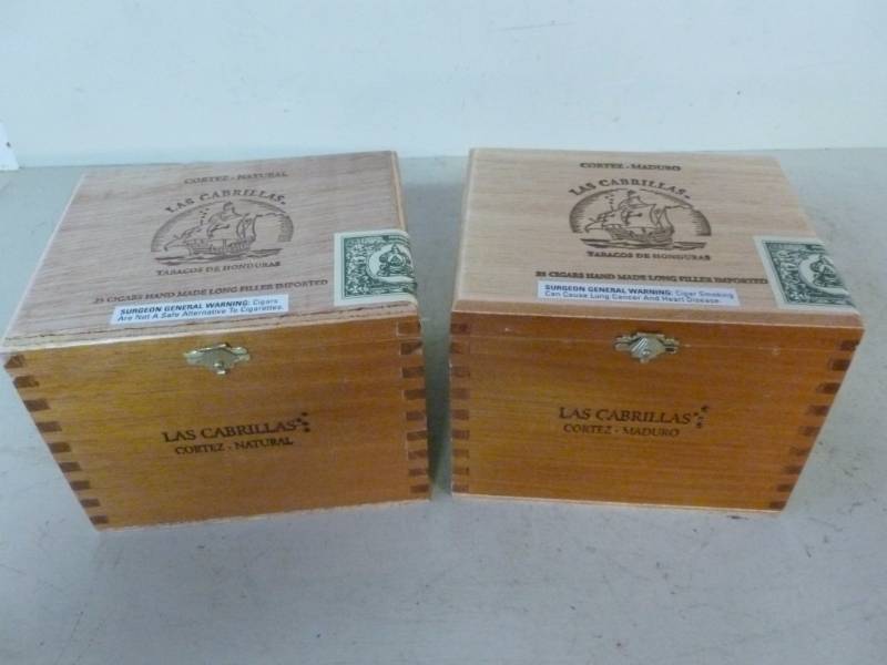 lot 369 image: Wooden Cigar Box