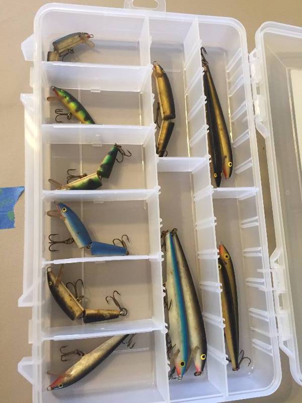 lot 8 image: RAPALA FISHING LURES