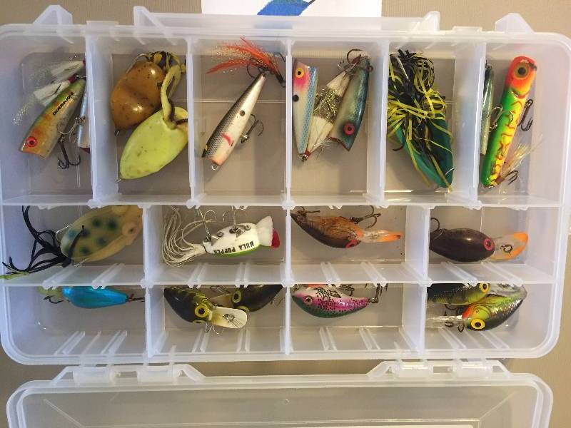 lot 9 image: RAPALA FISHING LURES